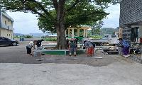 주삼동 봉강마을, 주민 손으로 쉼터 조성